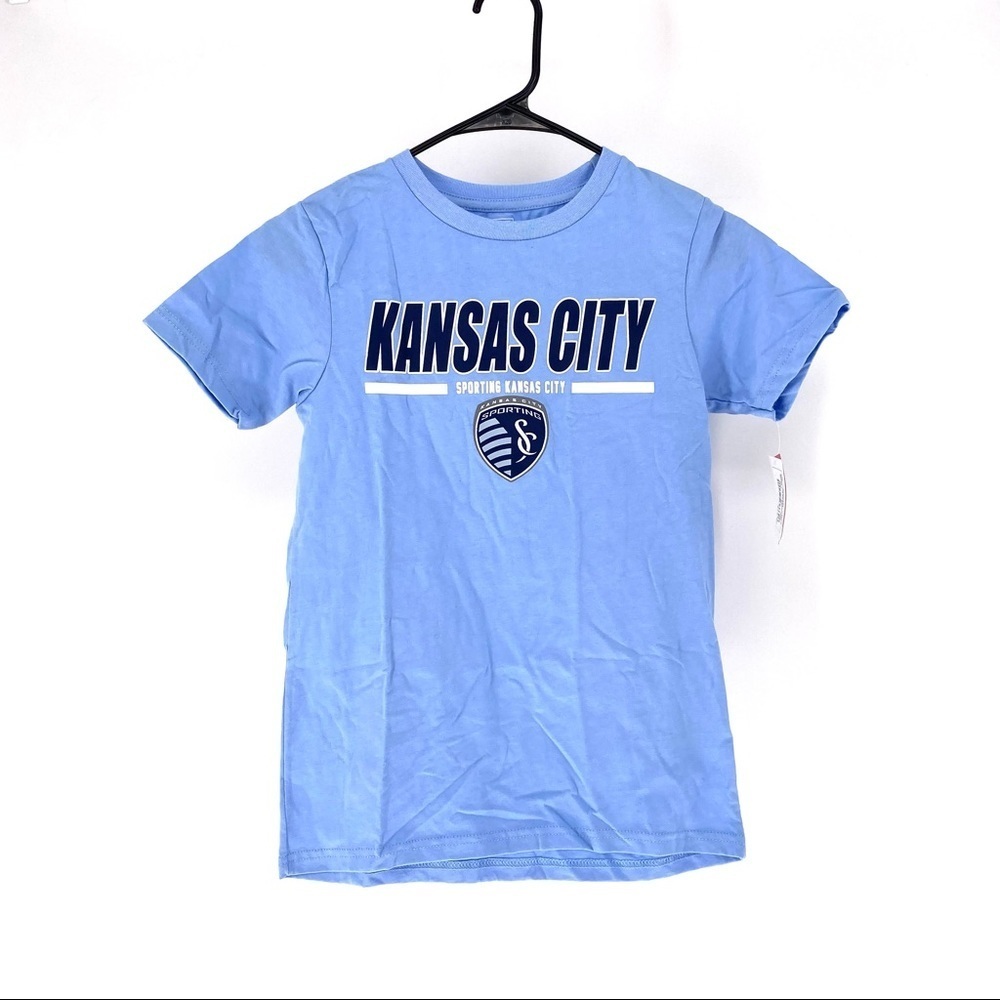 MLS Sporting Kansas City Boy's Short Sleeve T-shirt  - M (8/10)